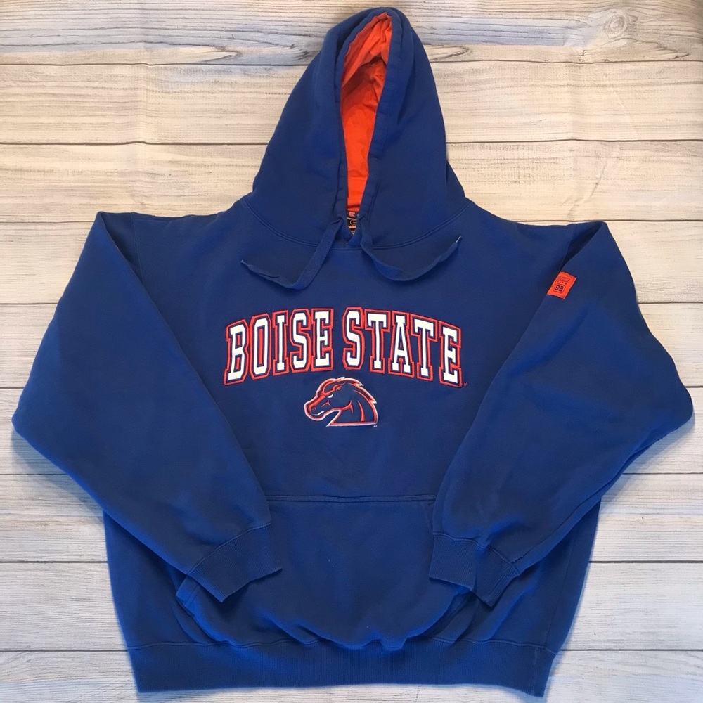 Boise State Blue Colosseum Hoodie Size XXL